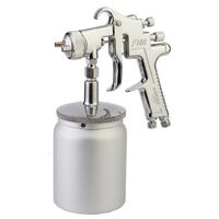 Краскораспылитель НР Ø1.3мм 170-285л/мин 3бар н/б 650мл (мет), REFINE 6811241