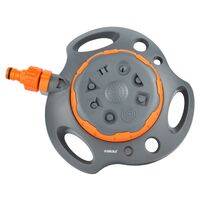 Дождеватель на пластиковой базе 8 режимов (ABS), FLORA 5013714