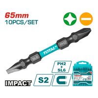 Набір ударних біт 10шт TACIM16HL133 TOTAL