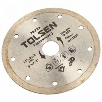 Диск алмазный по кафелю 125×22.2 мм Tolsen Tools, 76723
