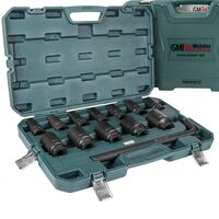 Набор ударных торцевых головок 3/4"DR 18-50 мм. c Г-обр. воротком 13 ед., GM-01013 Gut Meister