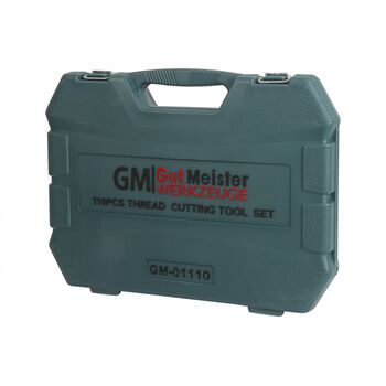 Набор метчиков и плашек 110 шт., GUT MEISTER GM-01110