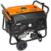 Генератор двухтопливный бензиновый/газовый 4.5/5.0 кВт, 12V/230V, AVR, электрозапуск, MIOL 85-400