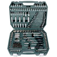Универсальный набор инструментов 1/4-3/8-1/2"DR 216 ед., GM-01216 Gut Meister