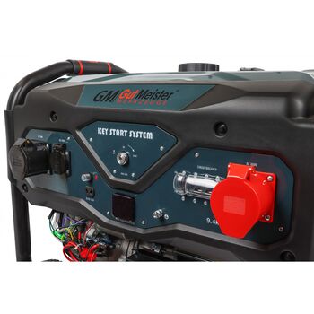 Бензиновий генератор трифазний 7.0/7.5KW 12V/230V/400V, AVR, електрозапуск, GUT MEISTER GG-70380E