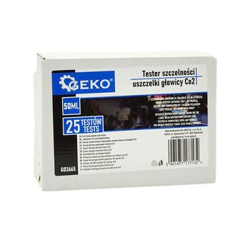 Тестер герметичности прокладки головки блока цилиндров Co2 25 тестов + жидкость, GEKO G02665