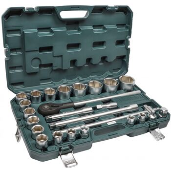 Набор инструментов и торцевых головок 3/4"DR 19-65 мм. 25 ед., GM-01025 Gut Meister