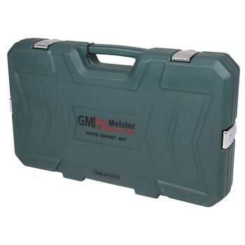 Набор инструментов и торцевых головок 3/4"DR 19-65 мм. 25 ед., GM-01025 Gut Meister