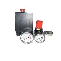 Автоматика для компрессора 220V, 2 манометра, редуктор, 1 выход 20A PROFLINE