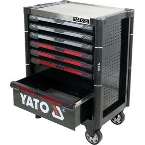 Тележка инструментальная 7 ящиков на колесах YT-09032 YATO