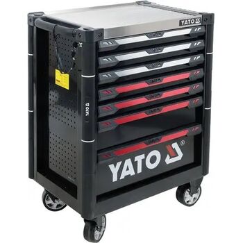 Тележка инструментальная 7 ящиков на колесах YT-09032 YATO