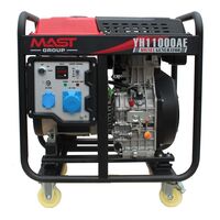 Дизельний генератор 8 кВт однофазний YH11000AE MAST GROUP