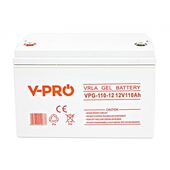 Акумулятор гелевий GEL VRLA для ДБЖ та інверторів 12V 110Ah, Volt Polska V-PRO Premium VPG-110-12