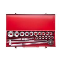Набор инструмента 3/4", 20ед ( гол.19-50мм ) метал.кейс (ET-6024 Intertool)