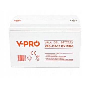 Аккумулятор гелевый GEL VRLA для ИБП и инверторов 12V 110Ah, Volt Polska V-PRO Premium VPG-110-12