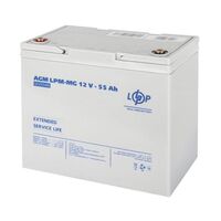 Аккумулятор мультигелевий LPM-GM для ИБП и инвертеров 12V 55Ah, LogicPower 3873