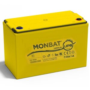 Аккумулятор гелевый AGM VRLA для ИБП и инверторов 12V 180Ah High Rate Power CARBON GEL, MONBAT 12UVG1800 