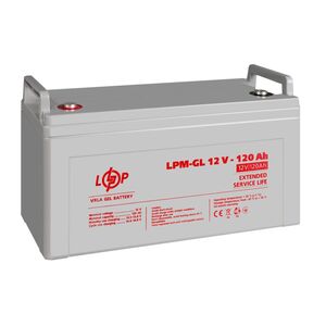 Аккумулятор гелевый LPM-GL для ИБП и инвертеров 12V 120 Ah, LogicPower 3870