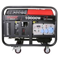 Бензиновый генератор 10.5/11.0 кВт 12V/230V, AVR, электрозапуск, MAST GROUP YH13000