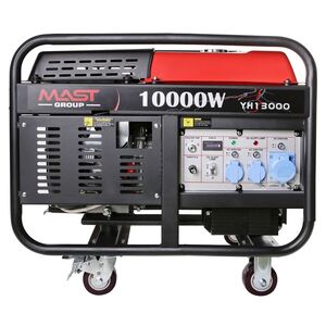 Бензиновий генератор 10.5/11.0 кВт 12V/230V, AVR, електрозапуск, MAST GROUP YH13000