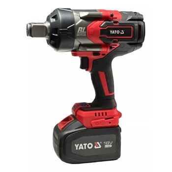 Гайковерт ударний акумуляторний 2400 Нм 18 В Li-Ion 3/4", 6Ah YT-828073 YATO