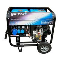 Генератор дизельний 7.5Kw 230V однофазний електростартер/дистанційний запуск GENEZO AN-8000E1