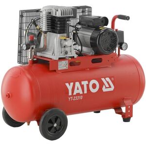 Компресор 100л двоциліндровий ремінний 2.2кВт 360л/хв 10бар YT-23310 YATO
