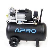 Компрессор двухцилиндровый 100л 8Бар 2.8кВт 430л/мин APRO 850179