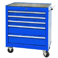 Teлeжкa для инcтpумeнтa 5 полок синяя TORIN TBR-L4005-X Vitol