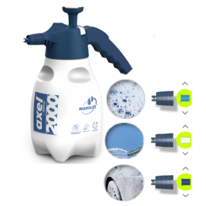 Пеногенератор ручной MAROLEX Axel Acid 2000: 2 л, 0,4MPa, VITON. 3 режима пены S124.102