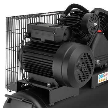 Компресор 50 л, 3 кВт, 220 В, 10 атм, 500 л / хв, 2 циліндра, PT-0016 INTERTOOL