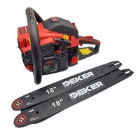 Бензопила цепная 58 см³ 2.4кВт шина 45см DEKER DCS 58-18