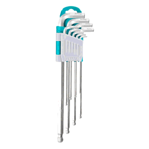 Набор шестигранных ключей с шаром Extra long 9 шт THT106292 TOTAL