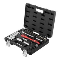 Профессиональный набор инструмента 39ед. 3/8" Cr-V (ET-6039 Intertool)