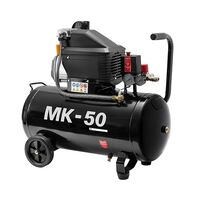 Компресор 50 літрів 1.5кВт, 220В, 8атм, 205л/хв PT-0021 Intertool MK-50