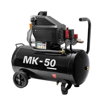 Компрессор 50 литров MK-50 Intertool и Набор покрасочный 5 ед. PT-0021-PT-1501
