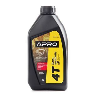 Олива для генераторів 4-х тактне напівсинтетична 10W-30 1л, APRO 942002