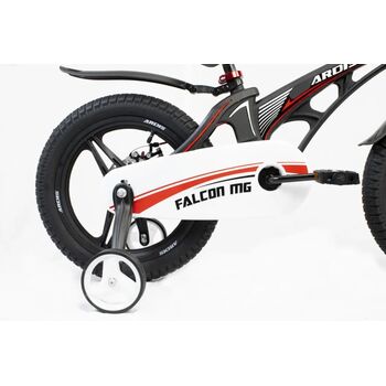 Дитячий велосипед Ardis Falcon чорний 16" дискові гальма, магнієва рама, литі диски