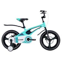 Детский велосипед Ardis Nano бирюзово-черный 16" дисковый тормоз, магниевая рама, литые диски