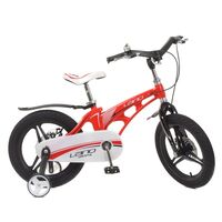 Дитячий велосипед LANQ WLN1646G-3 Infinity червоний 16" дискові гальма, магнієва рама, литі диски