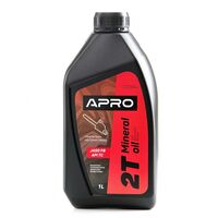 Масло для двухтактных двигателей минеральное 1л, APRO 942000