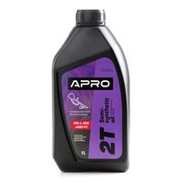 Масло для двухтактных двигателей полусинтетическое 1л, APRO 942001