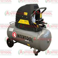 Компрессор 50л, 2HP, 1.5кВт, 220В, 8атм, 206л/мин PT-0003_NEW Intertool