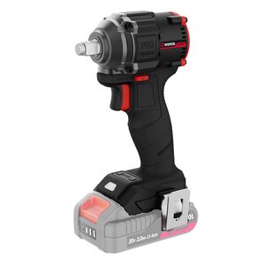 Гайковерт ударный аккумуляторный бесщеточный COMPACT 20В, 350 Nm, 0-900/1700/2500 об/мин, 0-1170/2210/3250 уд/мин, 1/2", без ЗУ и АКБ, INTERTOOL WT-9363