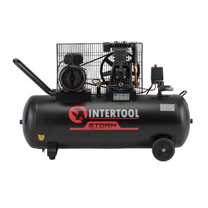 Компрессор 100 л, 1.8 кВт, 220 В, 10 атм, 250 л/мин PT-0012 INTERTOOL