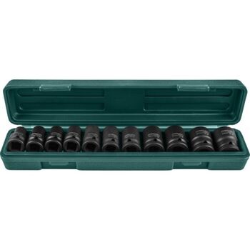 Набор ударных торцевых головок 1/2"DR 10-24 мм, 11 предметов, S03A4111S JONNESWAY