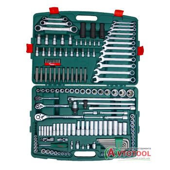 Набор инструмента 163 предмета 1/4", 3/8",1/2" (TK-163 HANS tools)
