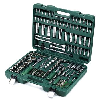 Набір інструменту 1/4", 3/8", 1/2" DR 177 од., HANS tools TK-177V