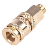 Быстроразъемное с-ние с наружной резьбой с фиксатором. 1/4", ALLOID ПМ-2SM