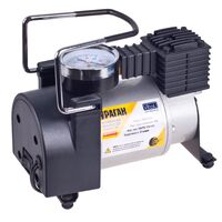 Компрессор "Ураган" КА-У12030 100psi/12Amp/35л/прикур.+переходник
